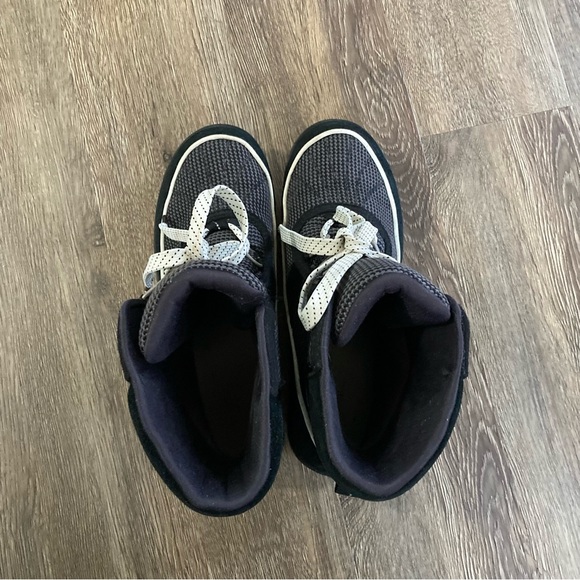 Sorel Tivoli II Go Waterproof Lace Up Boots Black/Sea Salt - Picture 4 of 9